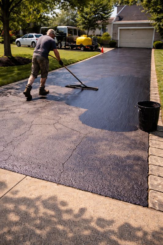 Asphalt Driveway Sealing in Fort Myers, FL