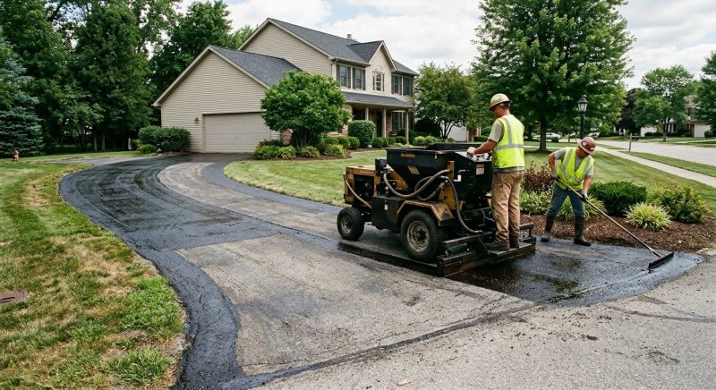 Asphalt Driveway Sealing in Fort Collins, CO