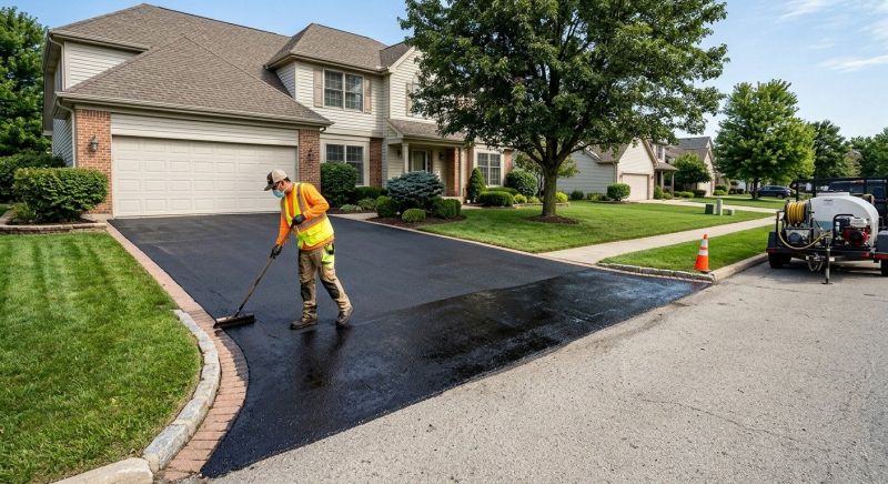 Residential Driveway Sealcoating in Tampa, FL