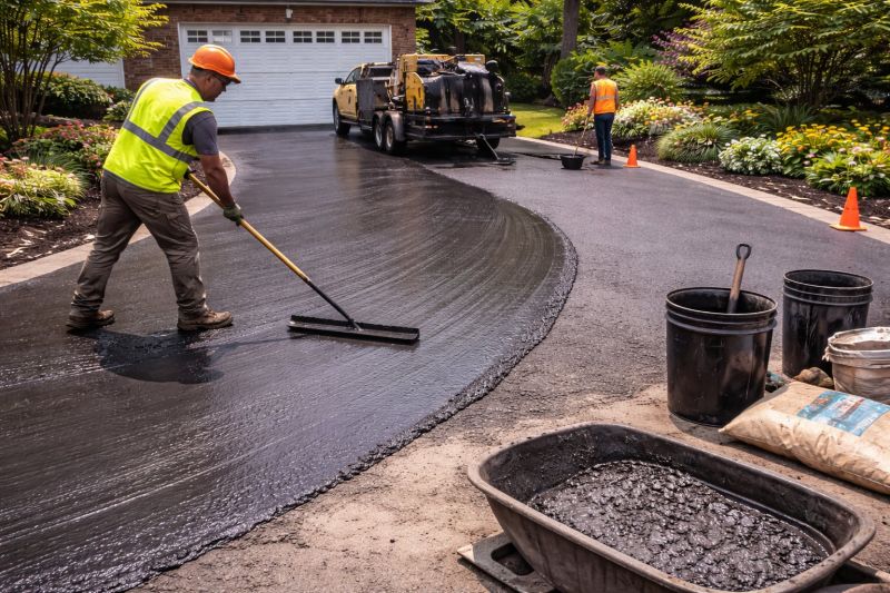 Tar Driveway Sealing in Columbus, OH